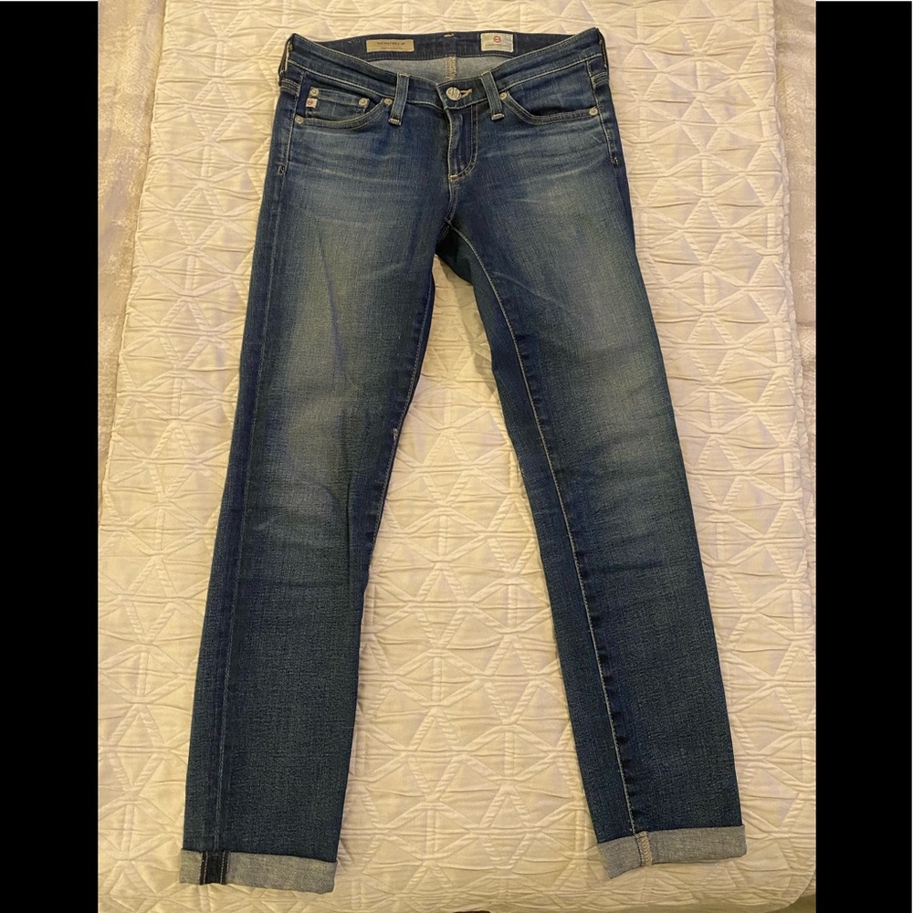 AG skinny cropped denim size 24